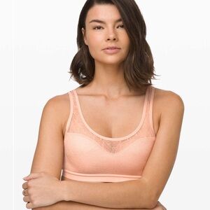 Lululemon Pink Shadow Mesh Bra | Size M